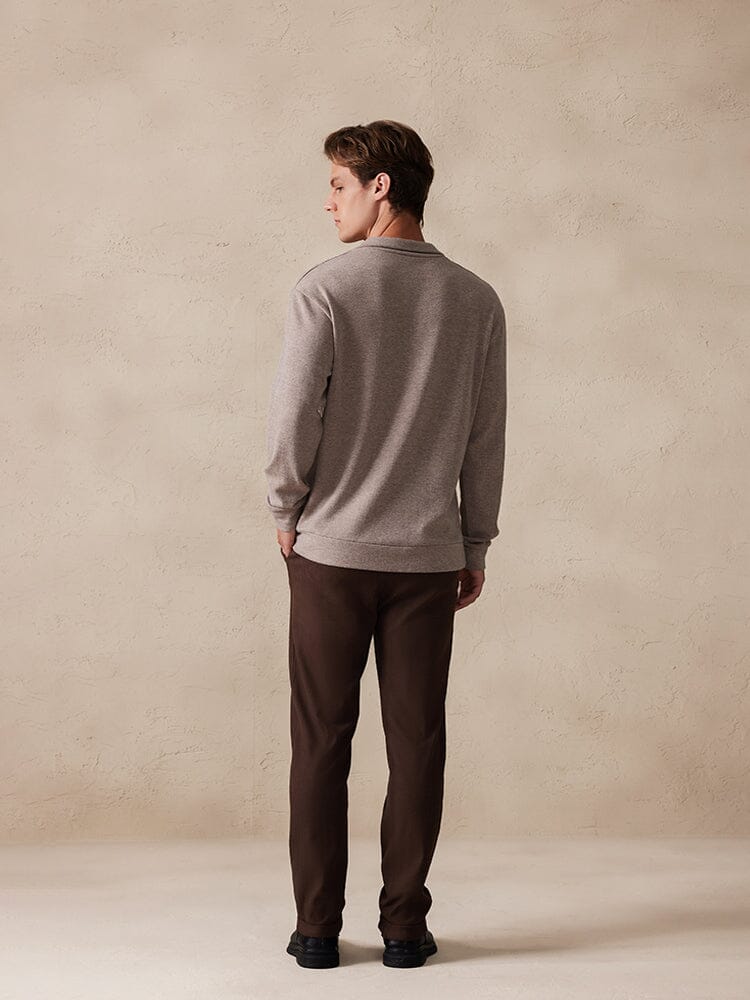 Comfortabele trui met polokraag