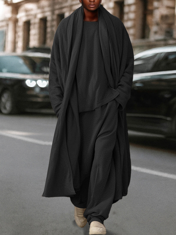 Ultra-Soft Stretchy Simple 3-Piece Set