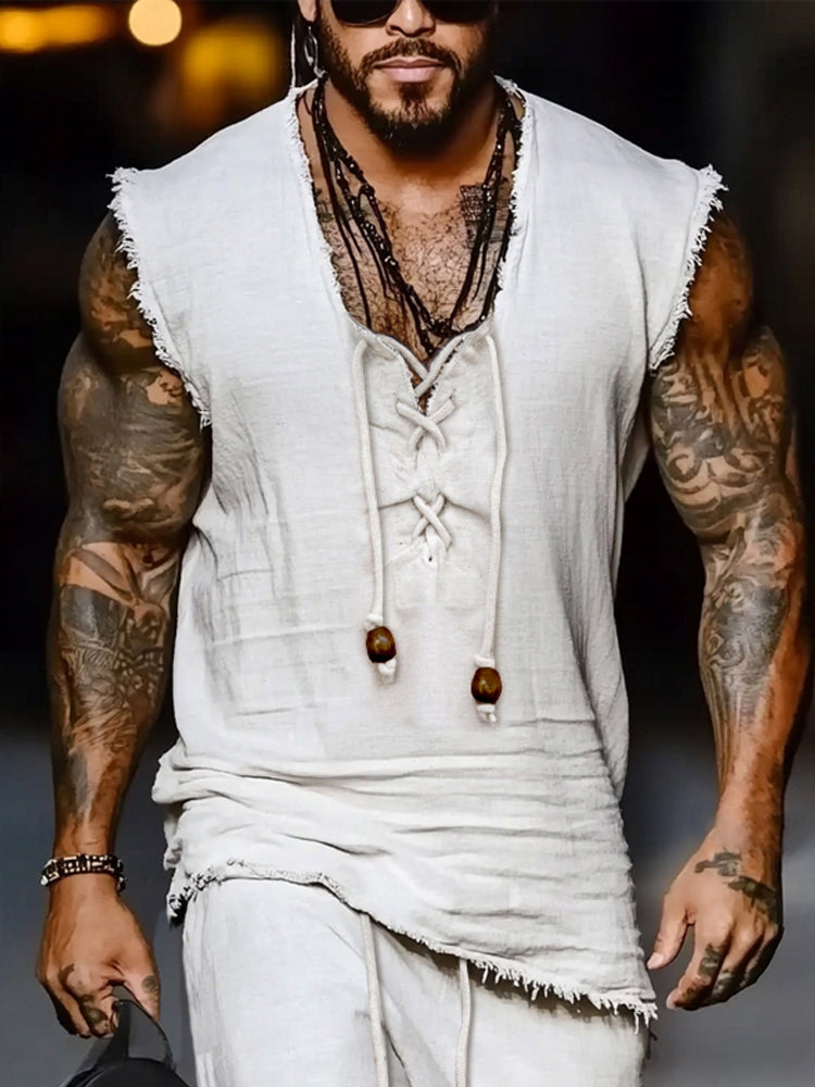 Vrijetijdsset met raw-edge details