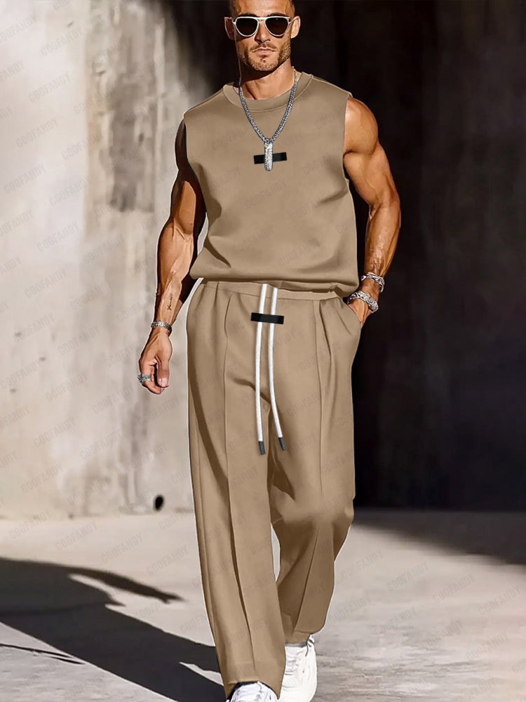 Moderne set met tanktop en broek