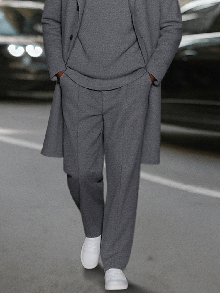 Moeiteloze luxe driedelige set