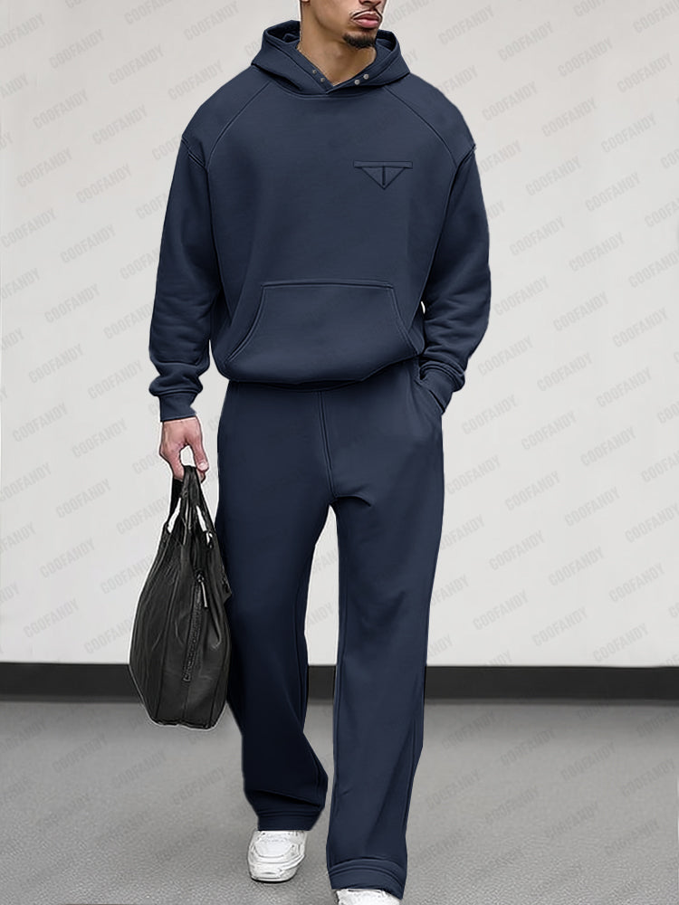 Soft Daily Wear Hoodie Pants Set