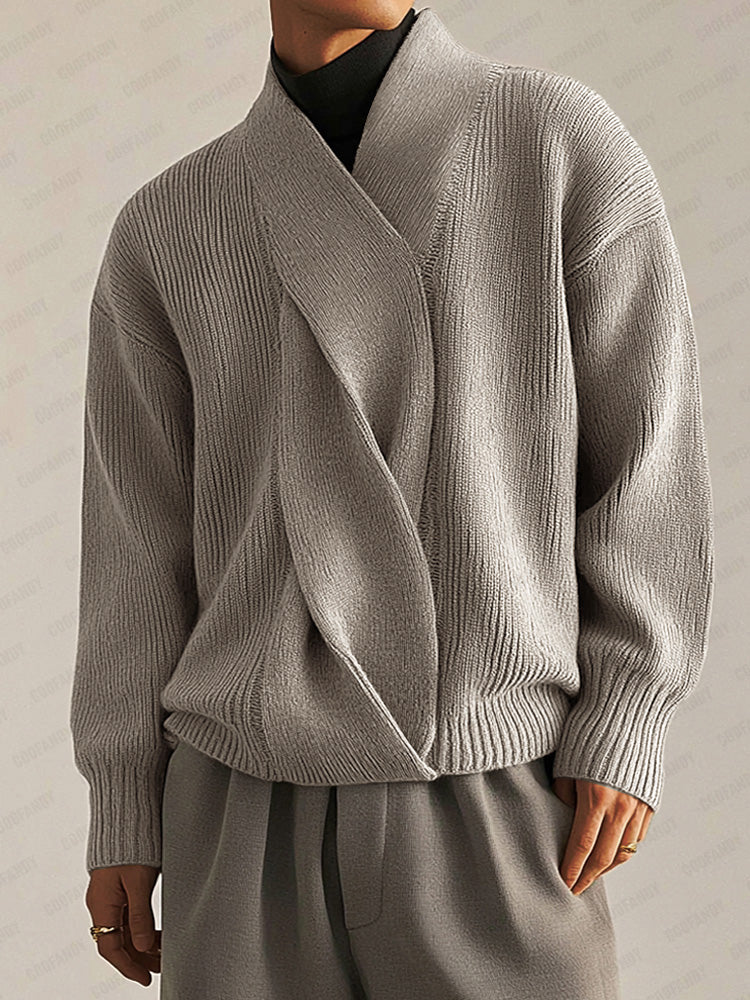 Stylish Soft Twist Design Sweater