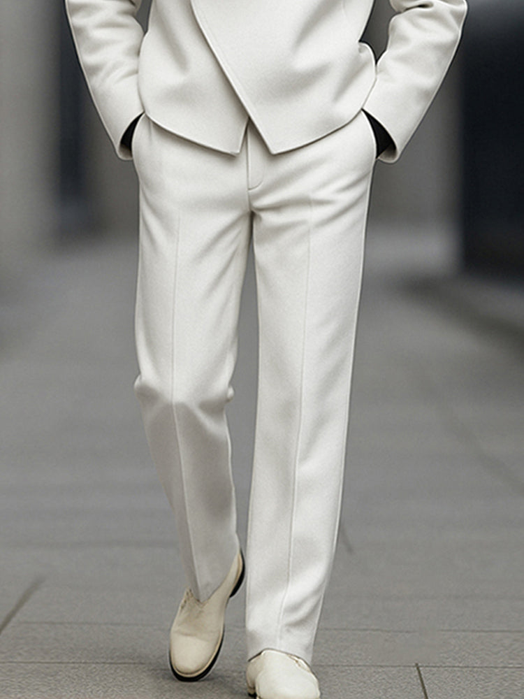 Stijlvolle blazer- en broekset