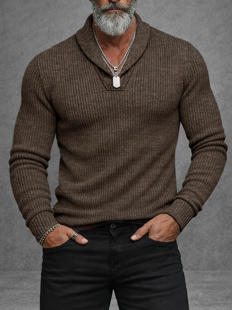 Comfortabele gebreide top