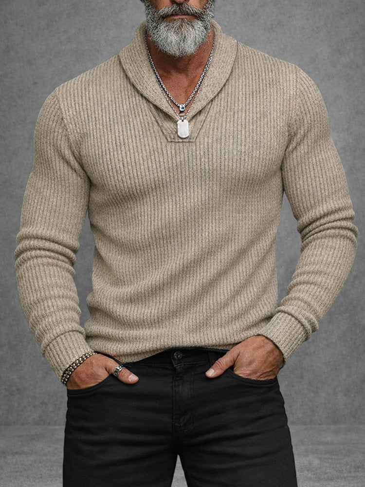 Comfortabele gebreide top