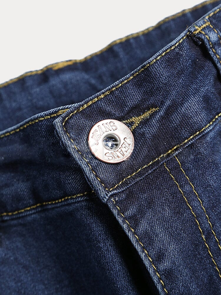 Slim fit gescheurde jeans