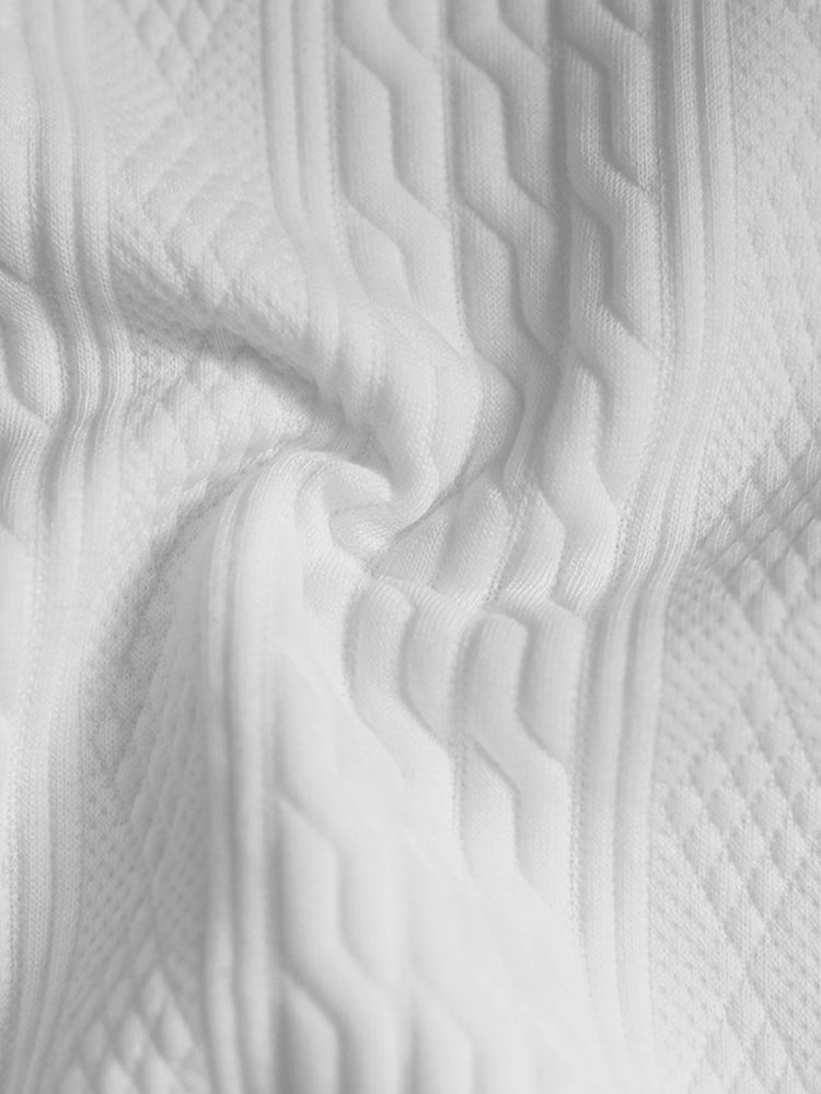 Athleisure kabeljacquard set