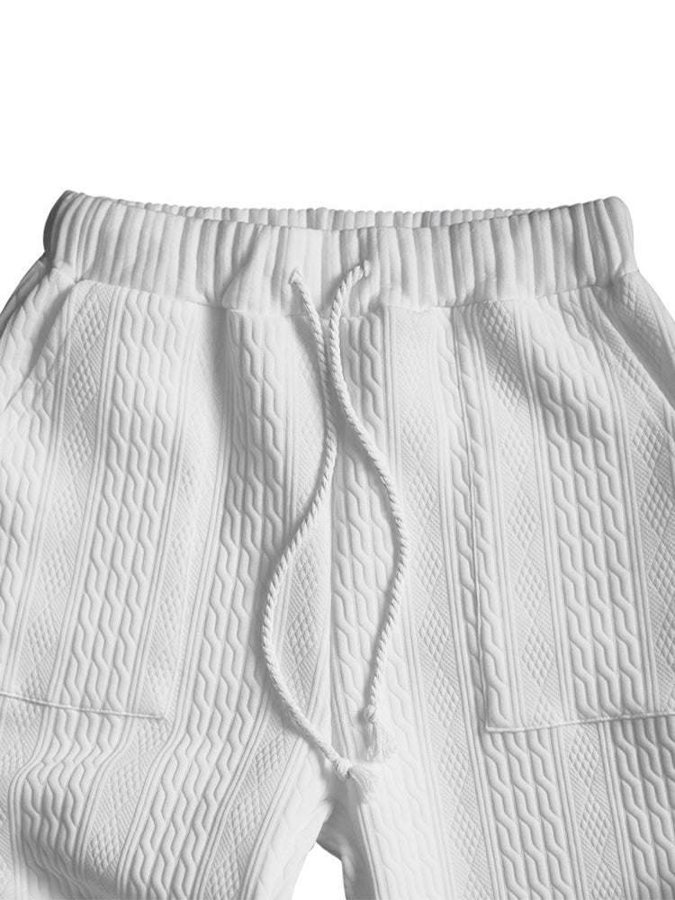 Athleisure kabeljacquard set