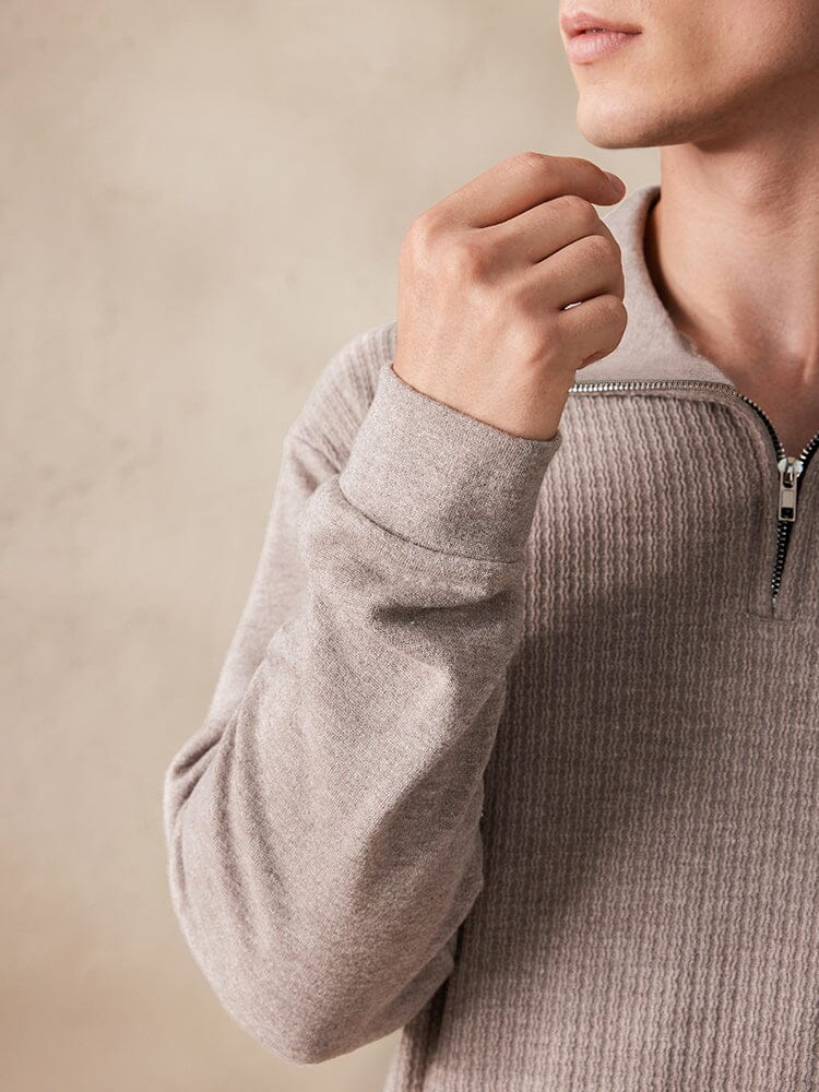 Comfortabele trui met polokraag