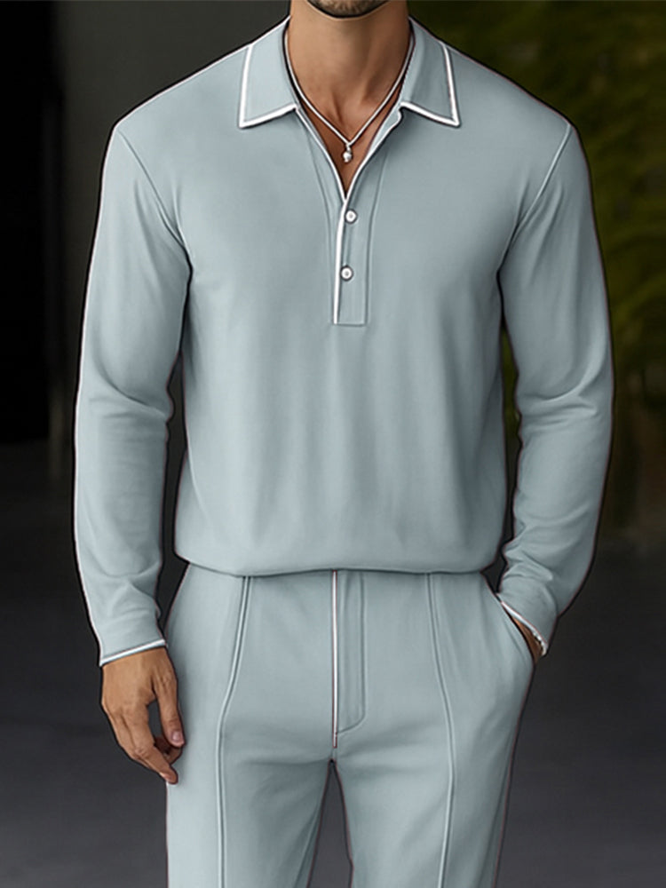 Refined Casual Design Matching Set