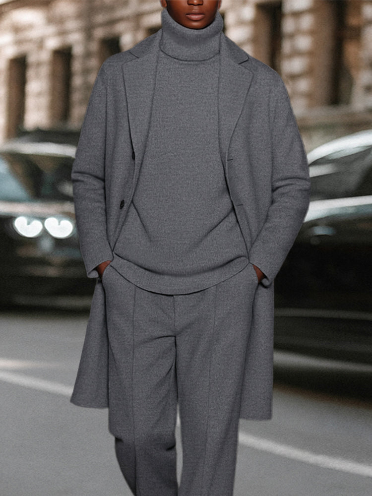 Moeiteloze luxe driedelige set