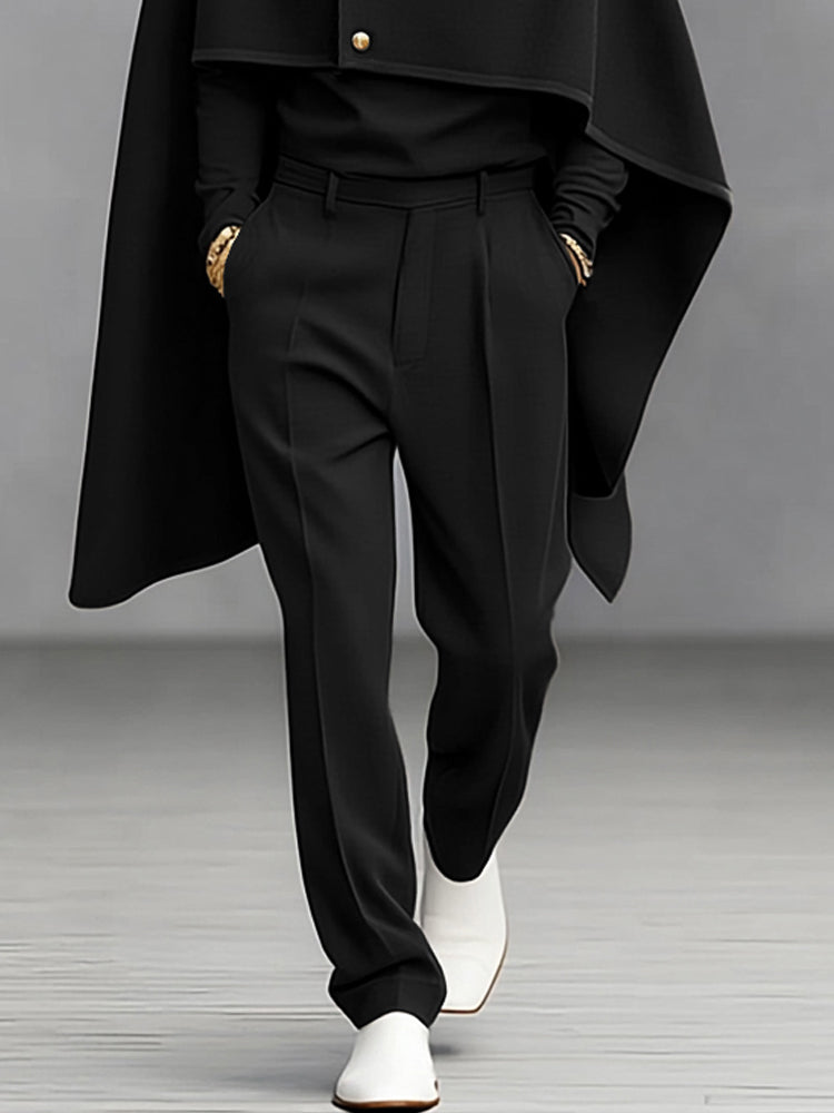 Casual driedelige set in gotische stijl