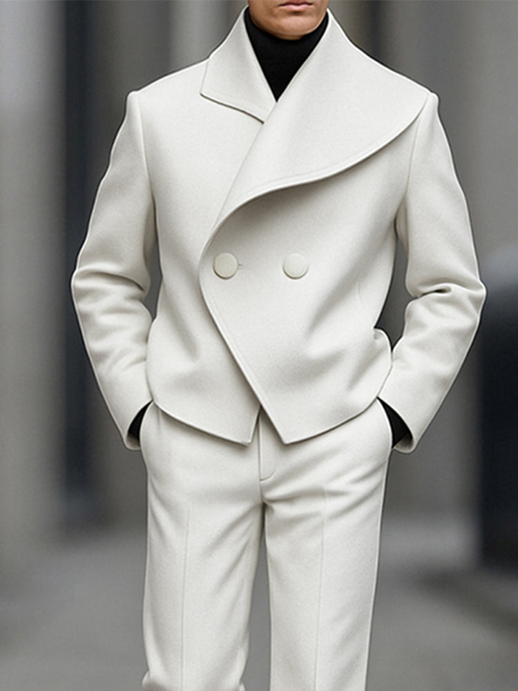 Stijlvolle blazer- en broekset