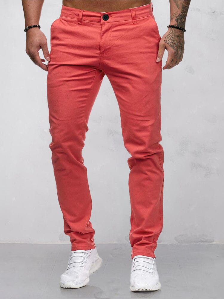 Casual comfortabele effen broek