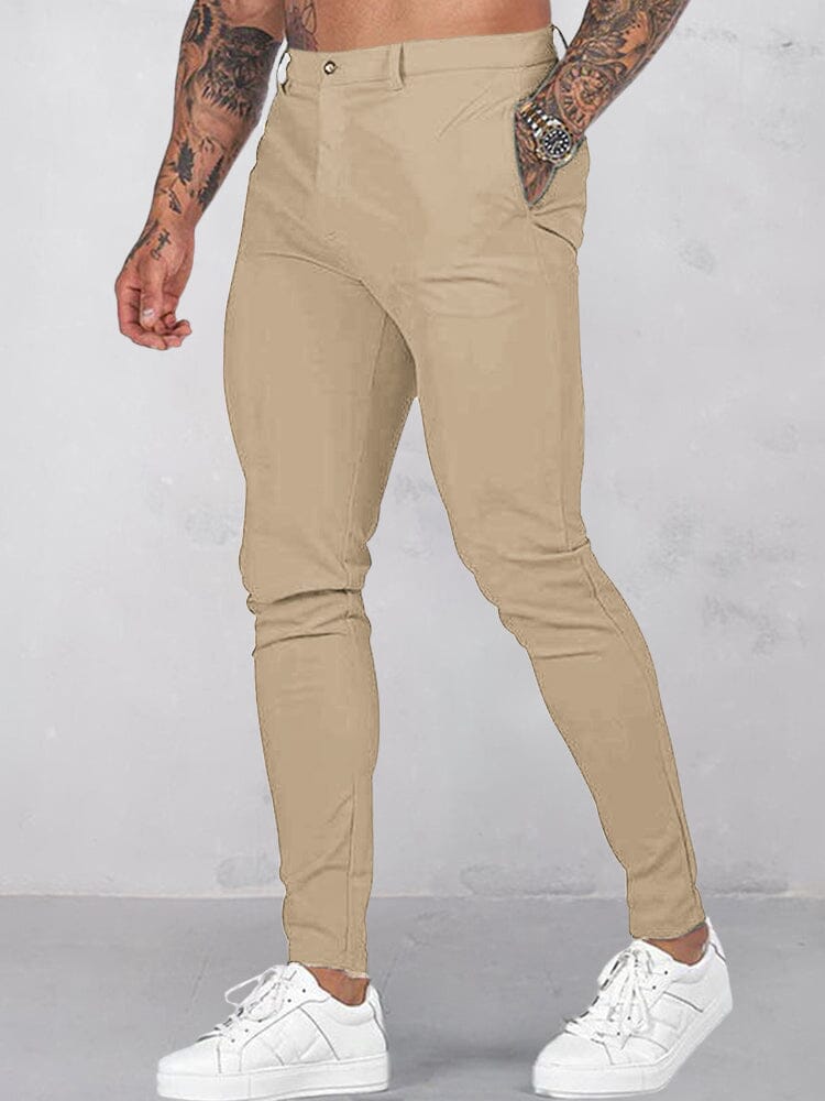 Casual comfortabele effen broek