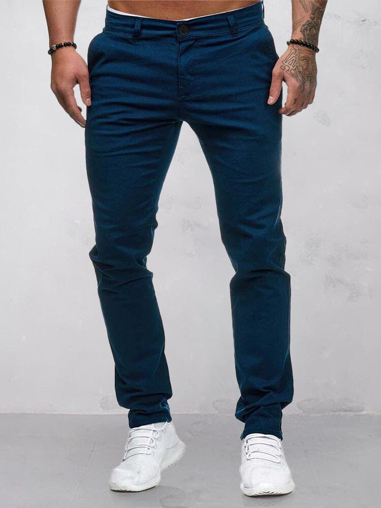 Casual comfortabele effen broek