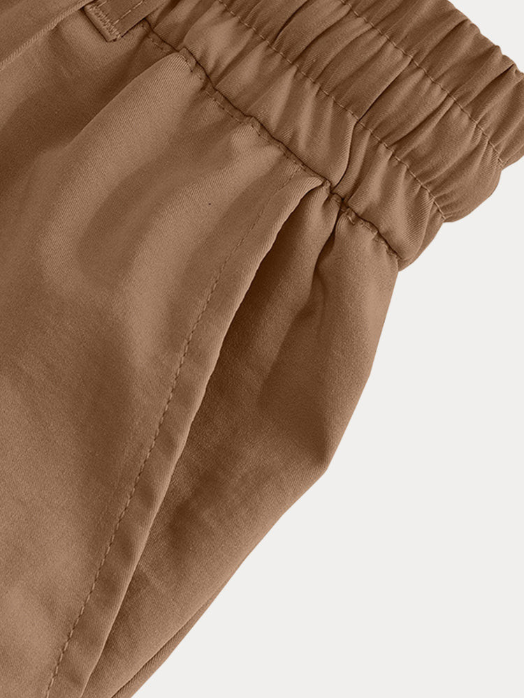 Business casual broek met tailleband